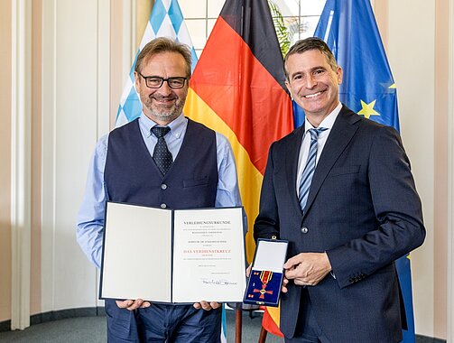 Bundesverdienstkreuz für unseren Vorstand Dr. Eckhard Eichner